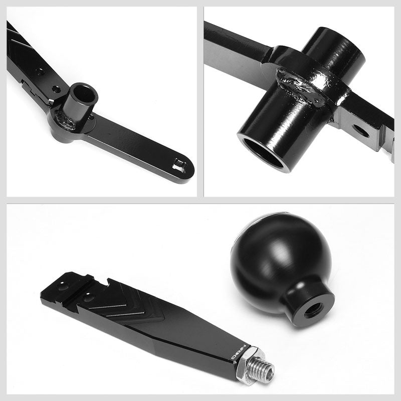 NRG Black Ball with Adapter 10mm x 1.5 Thread Pitch SKA-RZR Shift Knob Adapter-Shifter Components-BuildFastCar