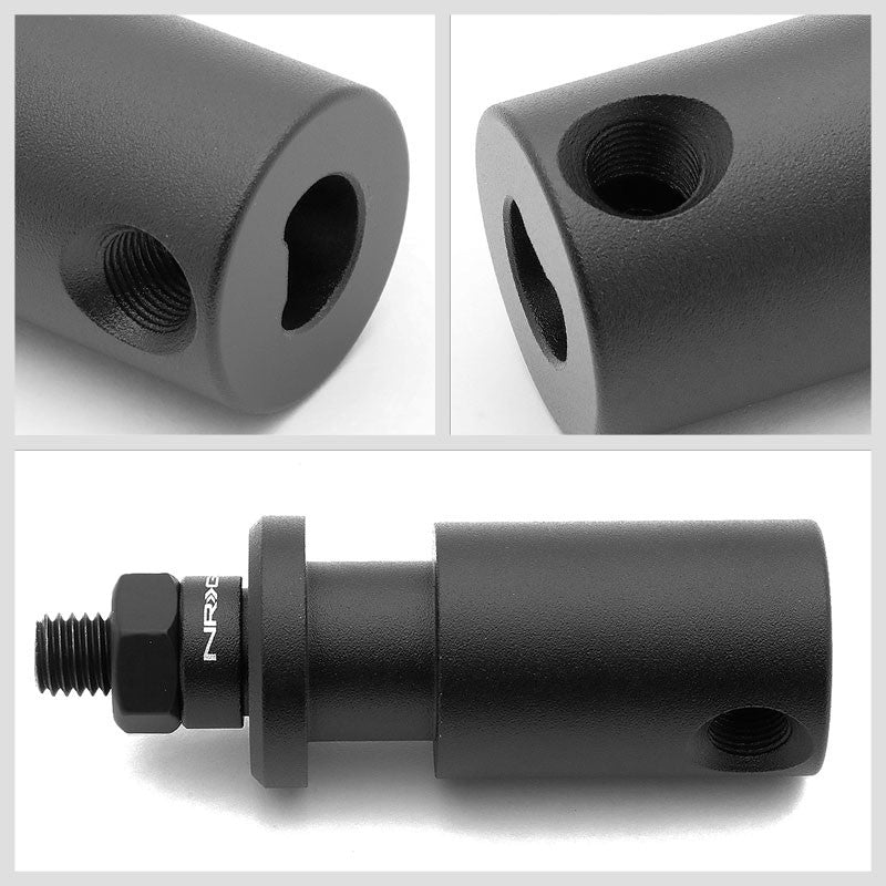 NRG Innovations Black Adapter 10mm x 1.5 Thread Pitch SKA-SSL Shift Knob Adapter-Shifter Components-BuildFastCar