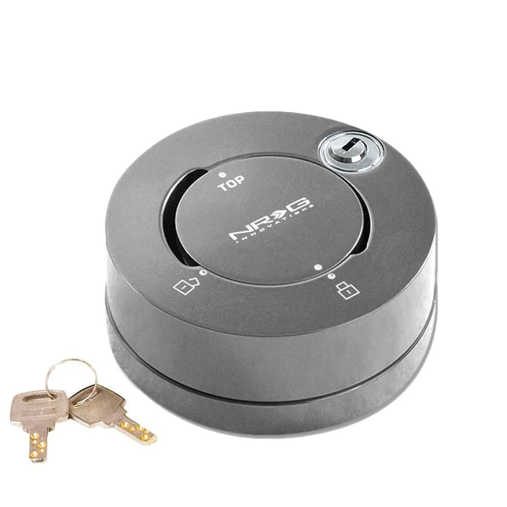 NRG SRK-101GM Gunmetal Gen 1.0 Thin Steering Wheel Hub Quick Lock NRG-SRK-101GM