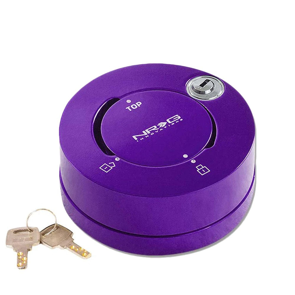 NRG SRK-101PP Purple Gen 1.0 Thin Steering Wheel Hub Quick Lock NRG-SRK-101PP