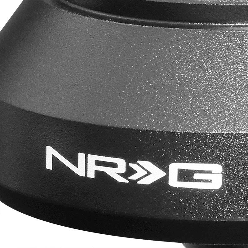 NRG SRK-103H Short Steering Wheel Hub Adapter Black For 02-07 Subaru Impreza-Interior-BuildFastCar