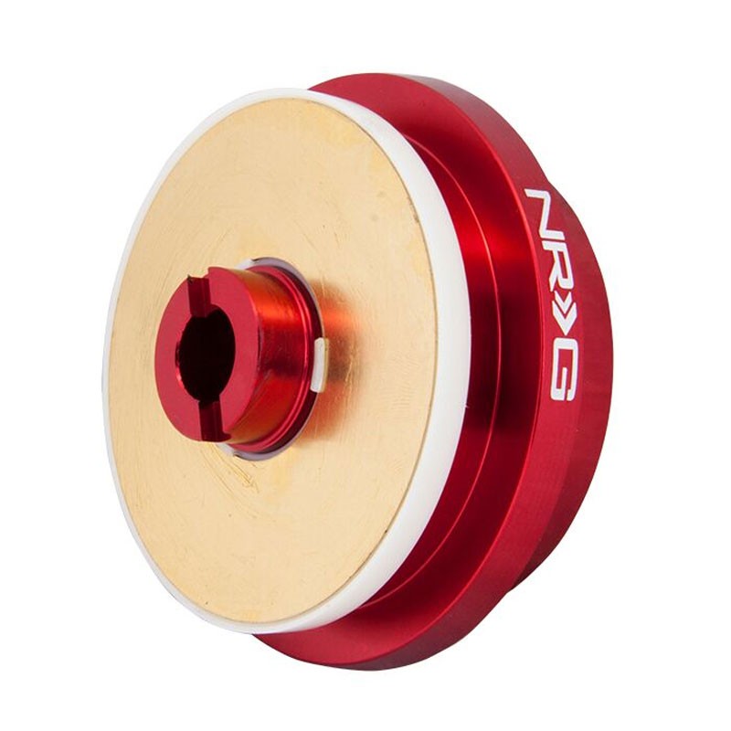 NRG SRK-110H-RD Short Steering Wheel Hub Adapter Red For 92-96 Honda Prelude-Interior-BuildFastCar