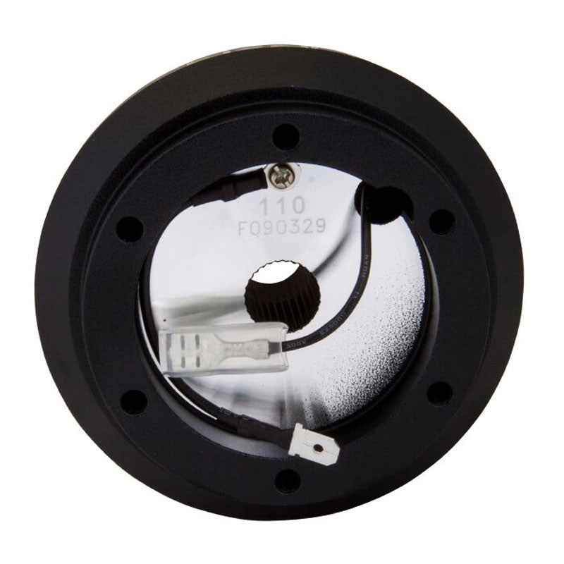 NRG SRK-110H Short Steering Wheel Hub Adapter Black For 94-01 Acura Integra-Interior-BuildFastCar