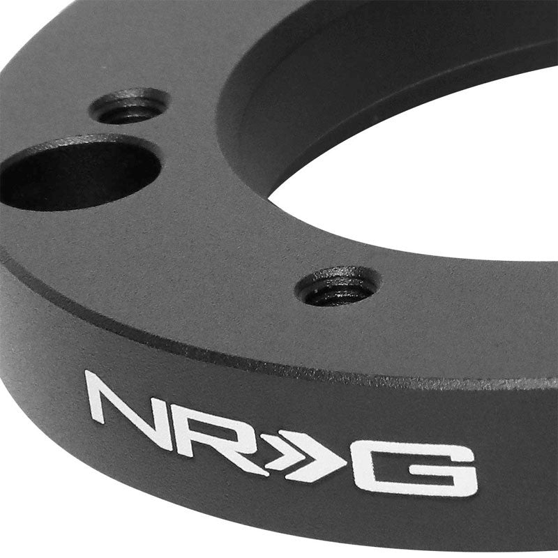 NRG SRK-123H Short Steering Wheel Hub Adapter Black For 10-18 Lotus Evora-Interior-BuildFastCar