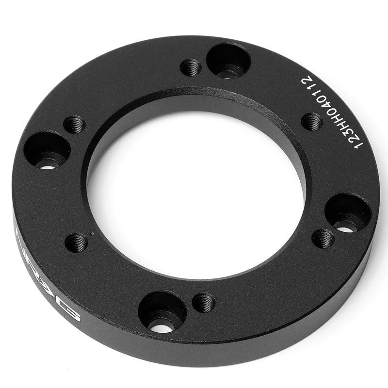 NRG SRK-123H Short Steering Wheel Hub Adapter Black For 10-18 Lotus Evora-Interior-BuildFastCar