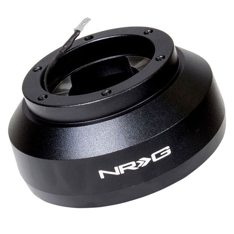 NRG SRK-135H Short Steering Wheel Hub Adapter Black For 15-16 Acura ILX-Interior-BuildFastCar