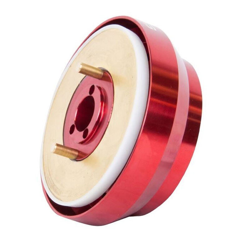 NRG SRK-140H-RD Short Steering Wheel Hub Adapter Red For 90-96 Nissan 300ZX-Interior-BuildFastCar