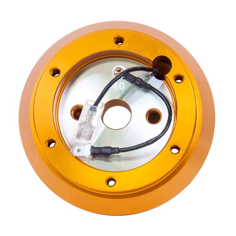 NRG SRK-140H-RG Short Steering Wheel Hub Adapter Rose Gold For 95-98 200SX-Interior-BuildFastCar