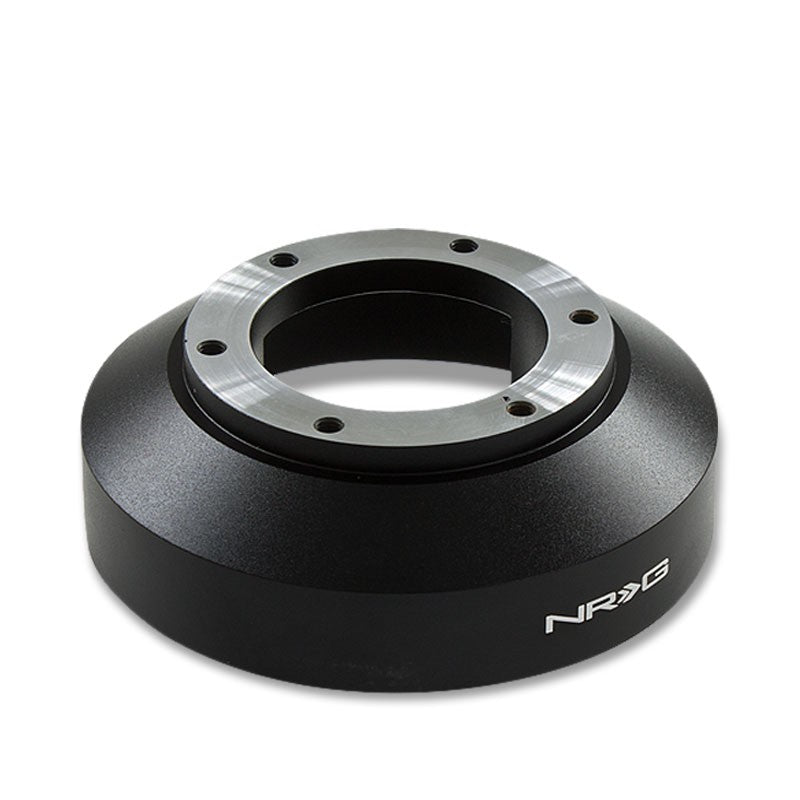 NRG SRK-141H Short Steering Wheel Hub Adapter Black For 08-13 Infiniti G37-Interior-BuildFastCar