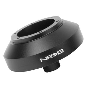 NRG SRK-141H Short Steering Wheel Hub Adapter Black For 08-13 Infiniti G37-Interior-BuildFastCar