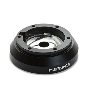 NRG SRK-160H Short Steering Wheel Hub Adapter Black For 95-15 Hyundai Accent-Interior-BuildFastCar