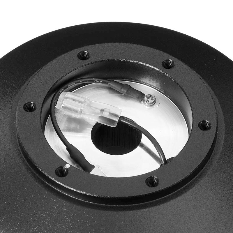 NRG SRK-161H Short Steering Wheel Hub Adapter Black For 92-97 Ford Truck-Interior-BuildFastCar
