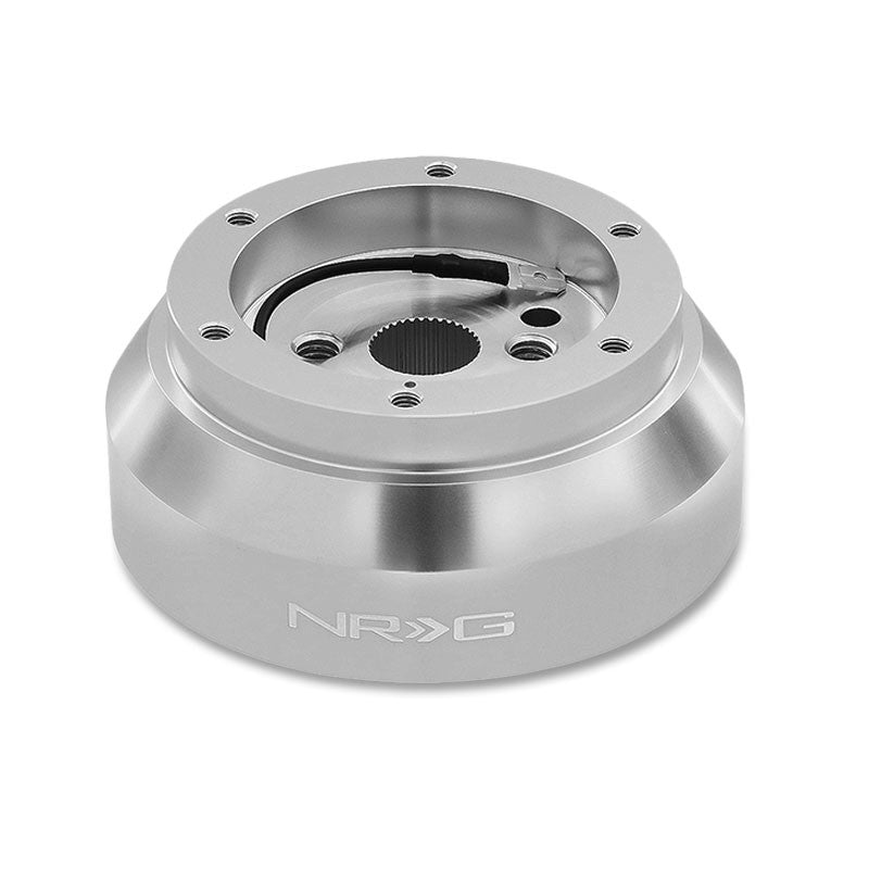 NRG SRK-170H-SSL Short Steering Wheel Hub Adapter Silver For 69-94 Dodge/Chevy-Interior-BuildFastCar