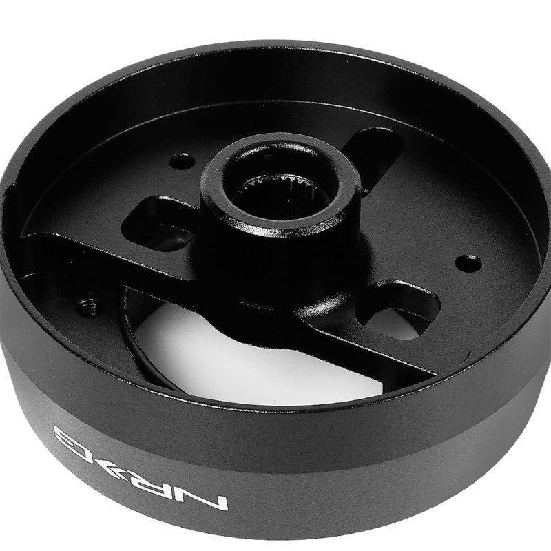NRG SRK-171H Short Steering Wheel Hub Adapter Black For 87-18 Jeep Wrangler-Interior-BuildFastCar