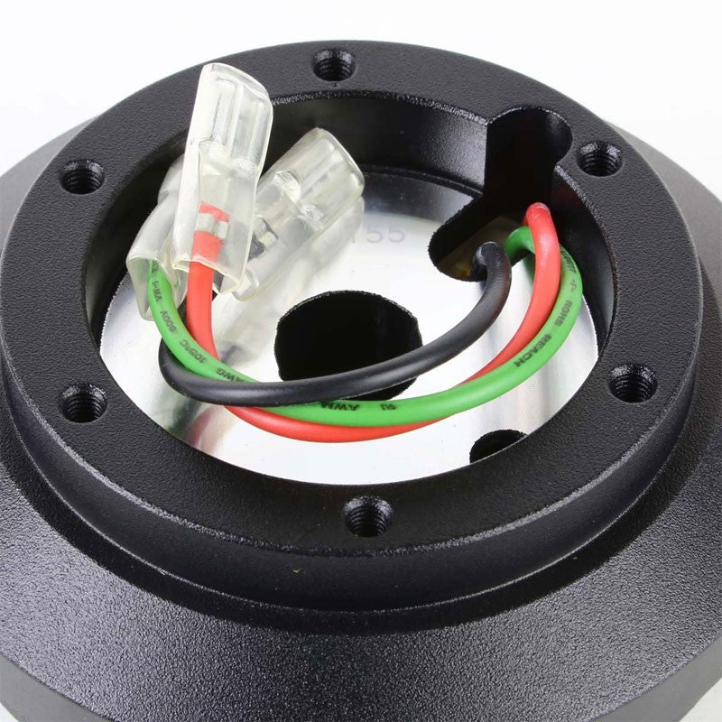 NRG SRK-174H Short Steering Wheel Hub Adapter Black For 94-04 Ford Mustang-Interior-BuildFastCar