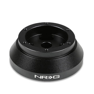 NRG SRK-177H Short Steering Wheel Hub Adapter Black For 06-14 Chevrolet Corvette-Interior-BuildFastCar