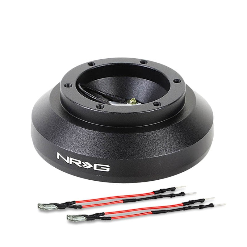 NRG SRK-178H Short Steering Wheel Hub Adapter Black For 06-16 Chevrolet Camaro-Interior-BuildFastCar