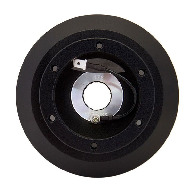 NRG SRK-178H Short Steering Wheel Hub Adapter Black For 06-16 Chevrolet Camaro-Interior-BuildFastCar