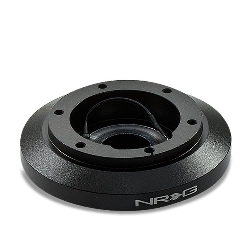 NRG SRK-180H Short Steering Wheel Hub Adapter Black For 98-10 Volkswagen Beetle-Interior-BuildFastCar
