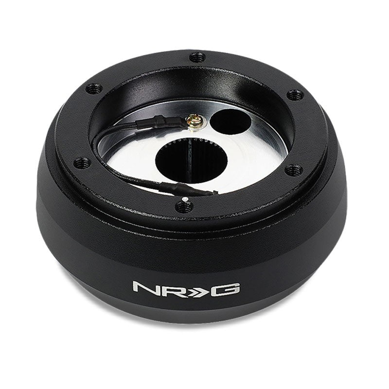 NRG SRK-185H Short Steering Wheel Hub Adapter Black For 50-73 Volkswagen Beetle-Interior-BuildFastCar