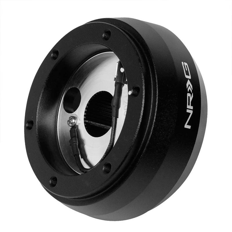 NRG SRK-185H Short Steering Wheel Hub Adapter Black For 50-73 Volkswagen Beetle-Interior-BuildFastCar
