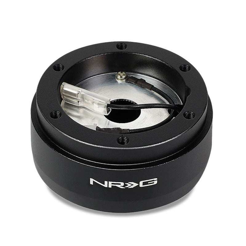 NRG SRK-186H Short Steering Wheel Hub Adapter Black For 77-82 Porsche 924-Interior-BuildFastCar