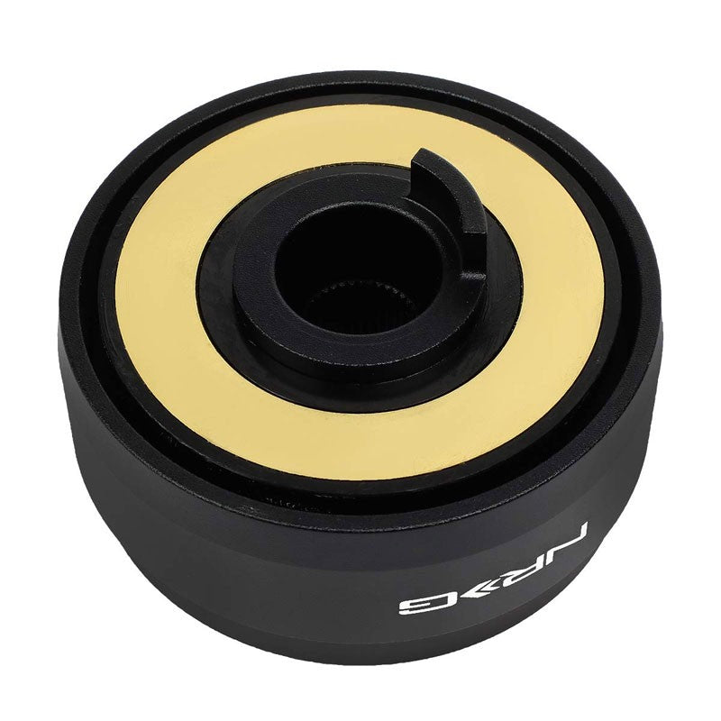 NRG SRK-186H Short Steering Wheel Hub Adapter Black For 77-82 Porsche 924-Interior-BuildFastCar
