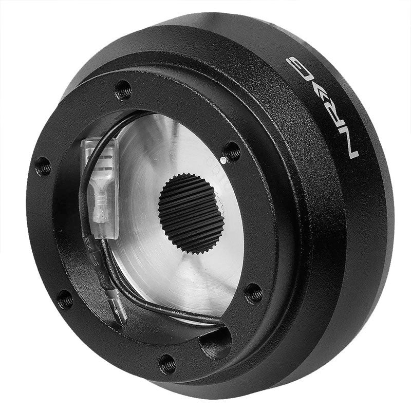 NRG SRK-188H Short Steering Wheel Hub Adapter Black For 75-89 Porsche 911-Interior-BuildFastCar