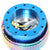 NRG Blue Body/Black Ring Gen 2.1 Steering Wheel Quick Release Adapter 6-Hole-Interior-BuildFastCar
