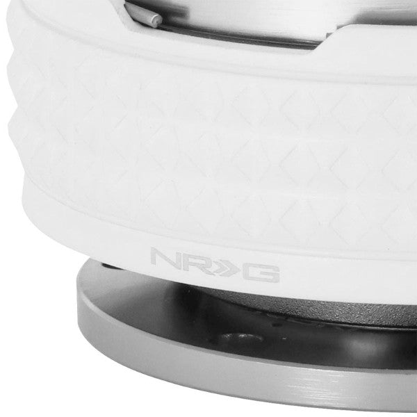 NRG Gunmetal Body/Glow Ring Gen 2.1 Steering Wheel Quick Release Adapter 6-Hole-Interior-BuildFastCar