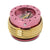NRG Pink Body/Chrome Gold Ring Gen 2.1 Steering Wheel Quick Release Adapter-Interior-BuildFastCar