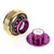 NRG Purple Body/Chrome Gold Ring Gen 2.1 Steering Wheel Quick Release Adapter-Interior-BuildFastCar