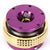 NRG Purple Body/Chrome Gold Ring Gen 2.1 Steering Wheel Quick Release Adapter-Interior-BuildFastCar