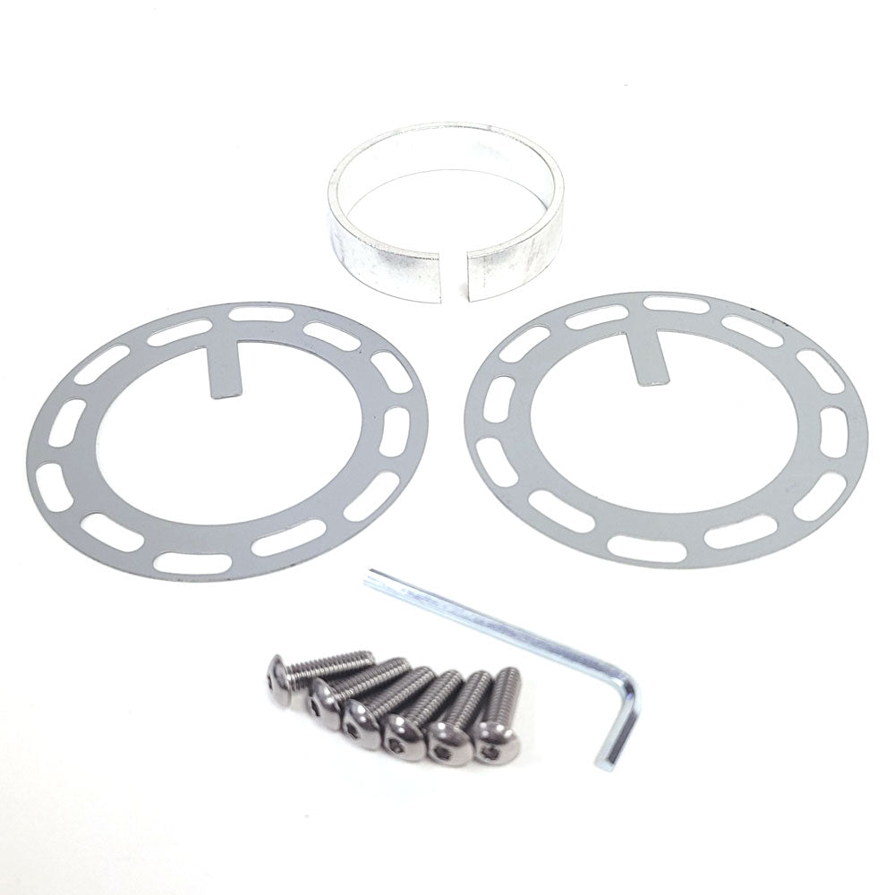 NRG Purple Body/Neo Chrome Ring Gen 2.1 Steering Wheel Quick Release Adapter