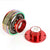 NRG Red Body/Neo Chrome Ring Gen 2.1 Steering Wheel Quick Release Adapter 6-Hole-Interior-BuildFastCar