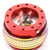 NRG Red Body/Neo Chrome Ring Gen 2.1 Steering Wheel Quick Release Adapter 6-Hole-Interior-BuildFastCar