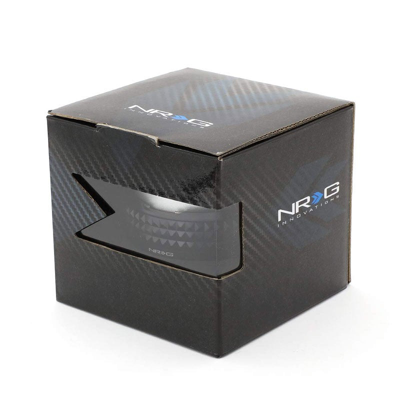 NRG SRK-210SL-BK Gen 2.1 Race Steering Wheel Quick Release Adapter Silver/Black-Steering Wheels & Accessories-BuildFastCar-BFC-NRG-SRK-210SL-BK