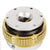 NRG Silver Body/Chrome Glod Ring Gen 2.1 Steering Wheel Quick Release Adapter-Interior-BuildFastCar