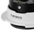 NRG Black Body/White Chrome Ring Gen 2.5 Steering Wheel Quick Release Adapter-Interior-BuildFastCar