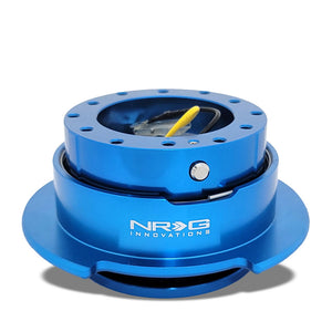 NRG Blue GEN 2.5 Race Steering Wheel Quick Release Adapter 6-Hole Design