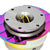 NRG Gunmetal Body/Neo Chrome Ring Gen 2.5 Steering Wheel Quick Release Adapter-Interior-BuildFastCar