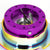 NRG Purple Body/Neo Chrome Ring Gen 2.5 Steering Wheel Quick Release Adapter-Interior-BuildFastCar