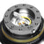 NRG Chrome Gold Stripes/Gunmetal Body GEN 2.9 Steering Wheel Quick Release-Interior-BuildFastCar