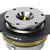 NRG Chrome Gold Stripes/Gunmetal Body GEN 2.9 Steering Wheel Quick Release-Interior-BuildFastCar