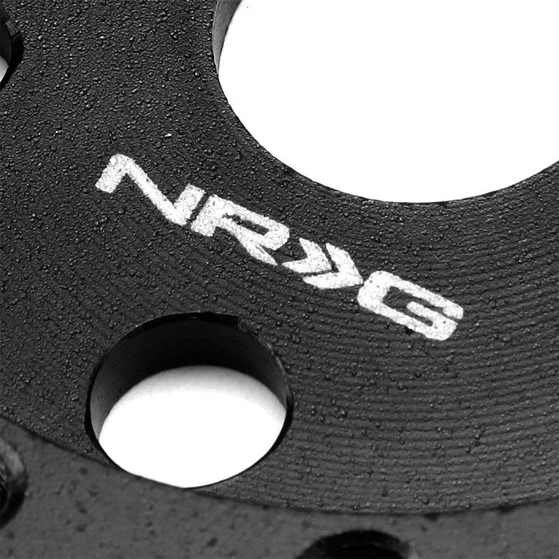 NRG Innovations SRK-36BK Black 6x70mm 3-bolt Steering Wheel Hub Extension Spacer