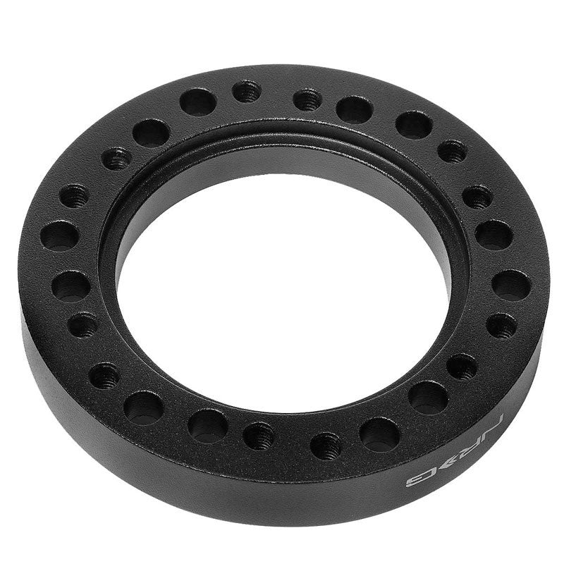 NRG SRK-500B Short Steering Wheel Hub Adapter Black For Universal Fit-Interior-BuildFastCar