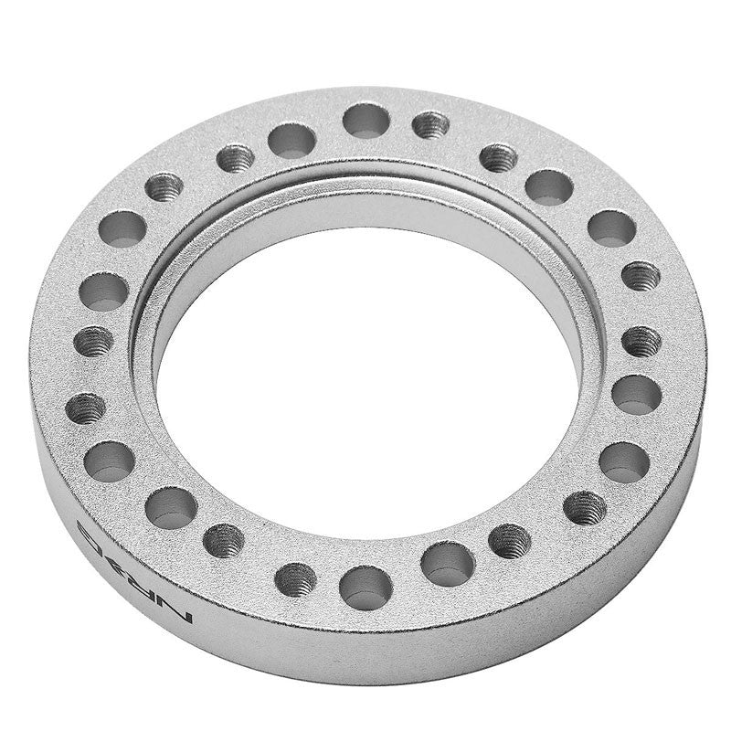 NRG SRK-500S Short Steering Wheel Hub Adapter Silver For Universal Fit-Interior-BuildFastCar