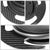 NRG Gen 3.0 Steering Wheel Quick Release Carbon Fiber Lever Handle SRK-650-CF-Steering Wheels & Accessories-BuildFastCar