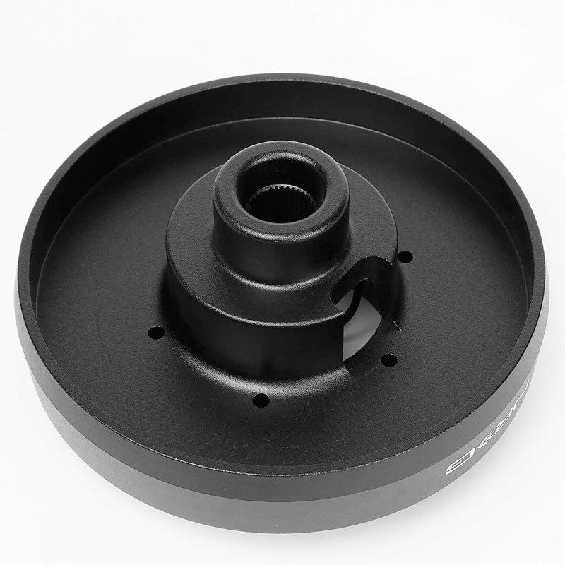 NRG SRK-F50H Short Steering Wheel Hub Adapter Black For 09-18 Fiat 500-Interior-BuildFastCar