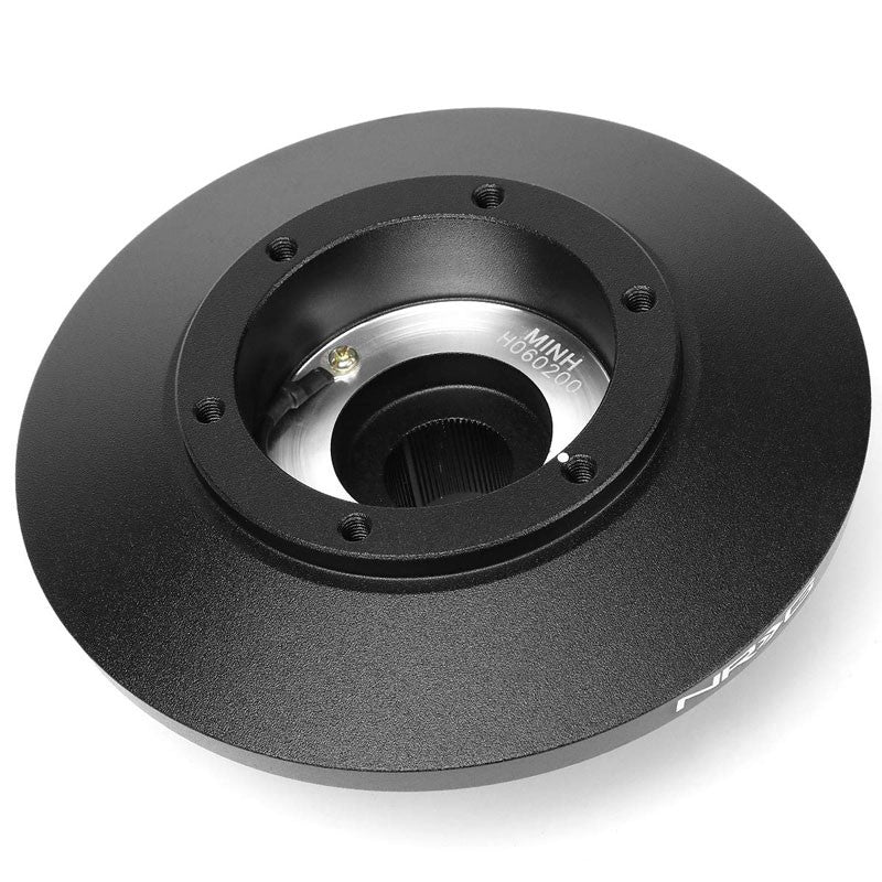 NRG SRK-MINH Short Steering Wheel Hub Adapter Black For 07-15 Mini Cooper-Interior-BuildFastCar